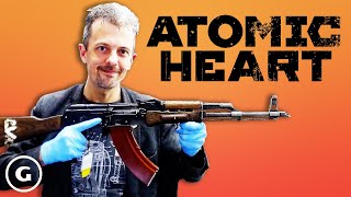 Firearms Expert Reacts To Atomic Heart’s Guns [upl. by Harmaning102]