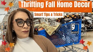 Come Thrift Fall Home Decor  How to Thrift Fall Decor Like a Pro  Big Fall Home Decor Haul [upl. by Glick55]