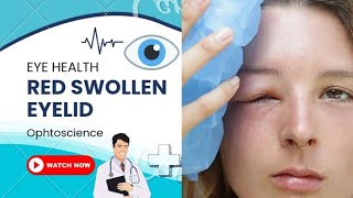 Swollen eyelid causes Treatment Red swollen eyelid [upl. by Dick]