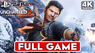 UNCHARTED 2 Gameplay Walkthrough FULL GAME 4K 60FPS PS5  No Commentary [upl. by Nahta340]