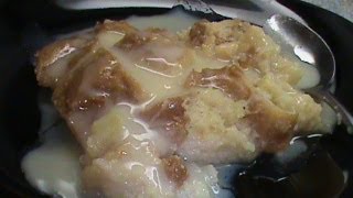 Bread Pudding with Hot Buttered Rum Sauce [upl. by Charis]