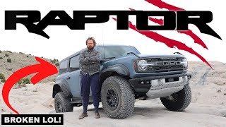 2024 Ford Bronco Raptor OffRoad Review It Was Fun Until It Broke Down [upl. by Jarlathus]