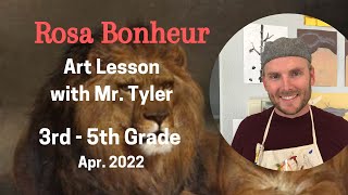 Rosa Bonheur  Art Lesson 3rd5th Grade [upl. by Hughie]