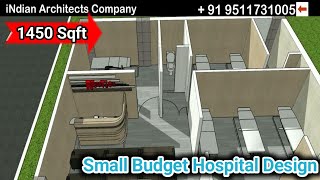 Best Small Clinic Setup For Ortho  Gynec Hospital  Hospital Design  Small Budget Hospital Design [upl. by Audly734]