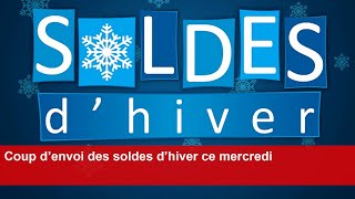 Coup d’envoi des soldes d’hiver 2024 ce mercredi [upl. by Marya]