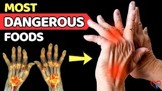 STOP EATING 9 DANGEROUS Foods That Aggravate Your Arthritis  Vitality Solutions [upl. by Juliet722]