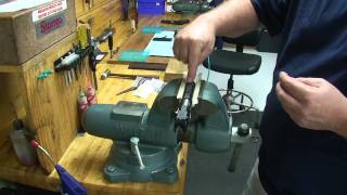 Installing Dovetail Front Sights with Dave Dawson [upl. by Eisse]