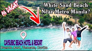 Dagat  WHITE SAND BEACH NEAR METRO MANILA  CAYSUBIC BEACH RESORT PUERTO AZUR TERNATE CAVITE [upl. by Nuri]