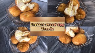 Quick amp Delicious Instant Bread Egg Snacks 🍞🥚 [upl. by Eirffej325]