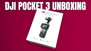 DJI Osmo Pocket 3 Unboxing [upl. by Lilli]