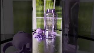 QuiFit Water Bottle with Time Marker [upl. by Nyrehtac]