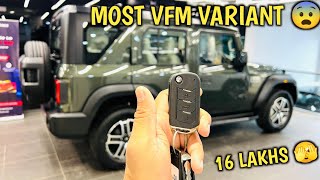 Mahindra Thar Roxx Most VFM Variant 16Lakhs 😱 Sunroof  Luxury Interior  Thar Roxx MX5 RWD AT ✅ [upl. by Namron126]