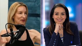 Lefties losing it Rita Panahi reacts to podcasters outraged over NFL star’s speech [upl. by Nniw]