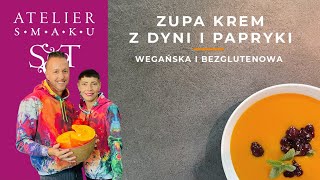 Rączka gotuje curry z dynią taglietelle z dynią i kurkami zupa dyniowa [upl. by Goar]