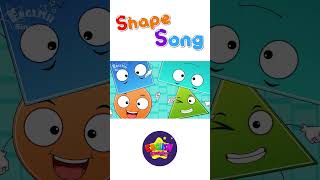 Shape Song  English Kids Song  Learn about Shapes  Kindergarten Educational Song shorts [upl. by Till]