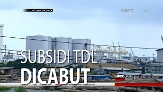 NET JATENG  SUBSIDI TDL DICABUT [upl. by Aibun539]