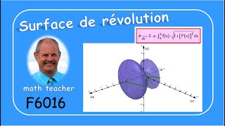Laire dune surface de révolution F6016 [upl. by Lynch]