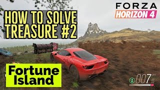 Forza Horizon 4 Fortune Island  How to Solve Treasure 2 [upl. by Ennadroj]