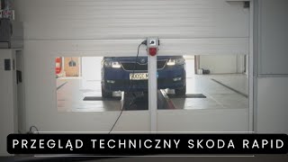 Jedziemy na przegląd techniczny Skoda Rapid 2018  Jak wygląda pod spodem [upl. by Addison]