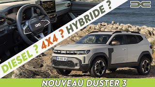 Nouveau Dacia Duster 3 2024 Tout ce quon ne vous a pas encore dit [upl. by Lanahtan757]