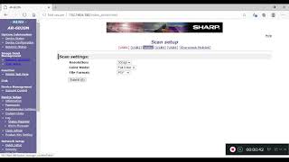 Configuring Scanning Buttons for Sharp AR6020N 6023N 6031N [upl. by Mlohsihc433]