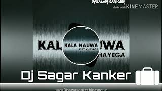 Kala Kauwa Kat khayega  Remix  DJ Sagar Kanker [upl. by Romulus]