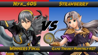 Game Theory 27 Winners Final  Nyx405 Corrin Vs Strawberry Zelda [upl. by Havstad]