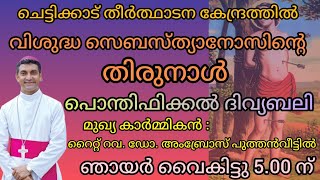 28 JANUARY 2024  ദിവ്യബലി  ST ANTONYS SHRINE CHETTIKKAD [upl. by Evaleen]