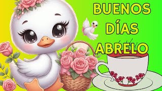 🦢PRIMER saludito de buenos días🌹ABRELO mensaje de BUENOS DÍAS🙏 video corto y bonito frases [upl. by Acinad]