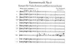 Paul Hindemith  Kammermusik No 6 Op 46 No 1 [upl. by Ettennig]