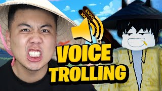 Asian Dad Voice Trolling on ROBLOX Neighbors [upl. by Notlimah]