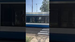 Amsterdam tram at Ijburg tram tramspotting [upl. by Longtin]