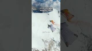 World Record Wingsuit Flight 💨 [upl. by Queena230]