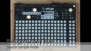 Deluge Tricks  Stretch sample mode for 808 kit [upl. by Niloc]