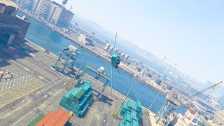 ● Quemar Puentes O Parkour En Avion  GTA 5 ONLINE CARRERAS PS4 [upl. by Corbet402]