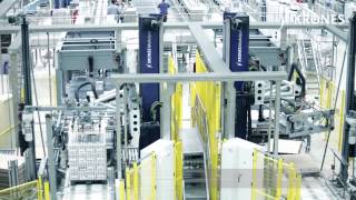 Krones Modulpal Singlecolumn palletising robot [upl. by Sarine972]