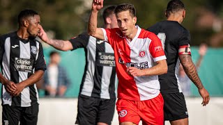 Poole Town 31 Sholing  FA Trophy Third Qualifying Round [upl. by Ynohtnad]