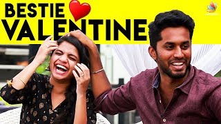 Eniyan amp Minion  Bestie Valentines day  Mirchi Raghavi  Awesome Machi Interview [upl. by Redmund76]