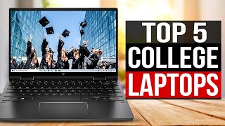 TOP 5 Best Laptops for College Students 2024 [upl. by Lauryn]