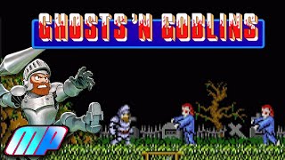 Ghosts n Goblins Arcade Playthrough Longplay Retro game [upl. by Alben898]