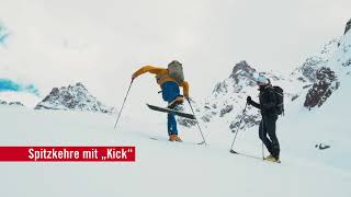 Skitourentipps  Teil 3 Geh und Abfahrtstechnik  Mein Montafon Expertentipp [upl. by Bikales]