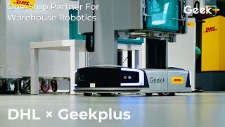 Geek y DHL muestran la automatización robótica en el Centro de Innovación de Asia Pacífico [upl. by Collyer418]