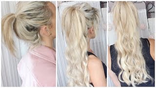 How To Perfect Ponytail  Hidden Crown [upl. by Claiborne652]