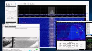 QFH Antenna Results  NOAA 19 satellite reception with SDR [upl. by Notlim]