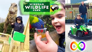 Wingham Wildlife Park Great Fun Day Out  Spring 2024 [upl. by Ronyar780]