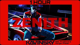 Kavinsky  Zenith  1 Hour Loop feat Prudence amp Morgan Phalen [upl. by Agnew]