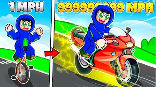 UPGRADING 1 TO 1000000 SUPER BIKE IN ROBLOX 😱 [upl. by Esther]