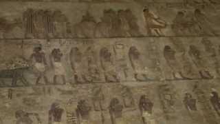 Dr Khepera Kyles Describes the Hyksos Images Inside the Tomb of Khnumhotep II Beni Hassan [upl. by Suired]