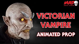 7ft Victorian Vampire Animated Prop  Home Depot 2024 [upl. by Nailluj790]