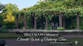 🔴LIVE HOLY MASS WITH GREGORIAN CHANT  Monday Eleventh Week in Ordinary Time  Monks  06172024 [upl. by Marion]